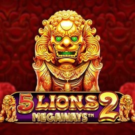 5 Lions Megaways 2 game by Pragmatic Play – logo hosted on Vulkan Spiele Casino