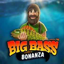 Big Bass Bonanza slot logo by Pragmatic Play at Vulkan Spiele Casino