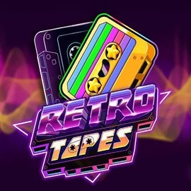 Retro Tapes by Push Gaming, showcased at de.vulkanspielecasino.org – game logo